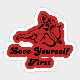 Love Yourself First Sticker